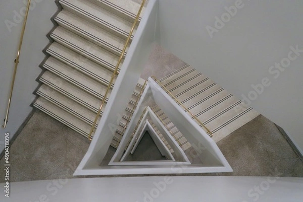 Obraz La géométrie de la montée 