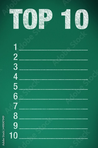 Obraz top 10