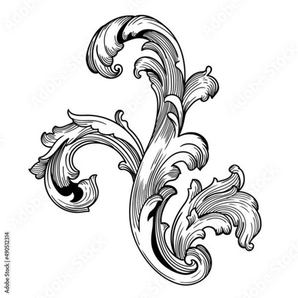 Fototapeta illustration abstraction pattern lines black and white