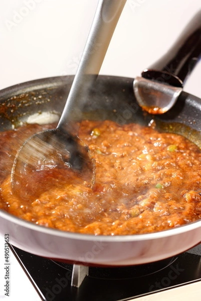 Fototapeta ひよこ豆カレー