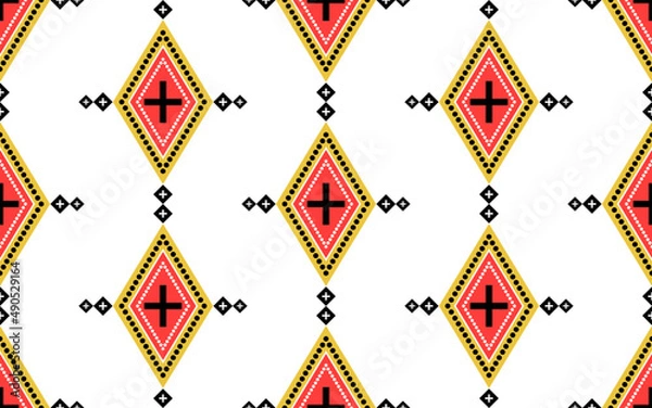 Obraz Seamless pattern vector design for all purpose usage.