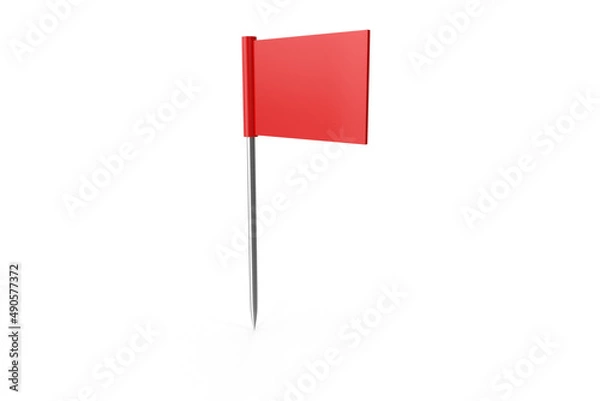 Fototapeta Flag Push Pin