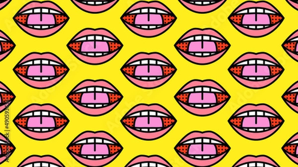 Obraz Speak Out Pattern