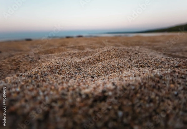 Fototapeta sand on the beach