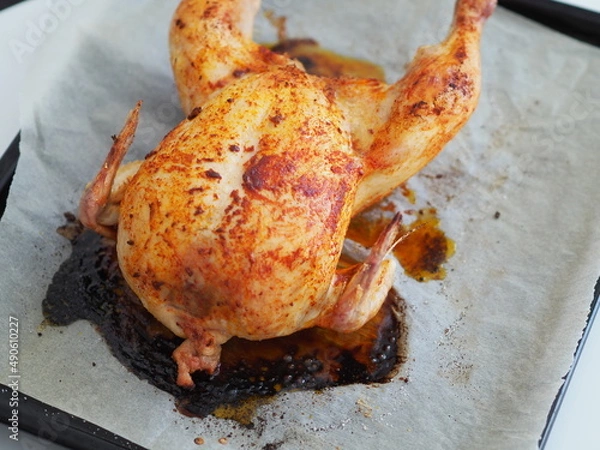 Obraz Roasted chicken