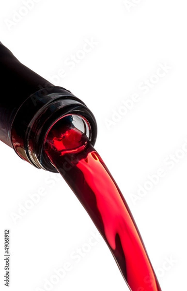 Fototapeta Wein einschenken