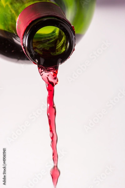 Fototapeta Wein einschenken