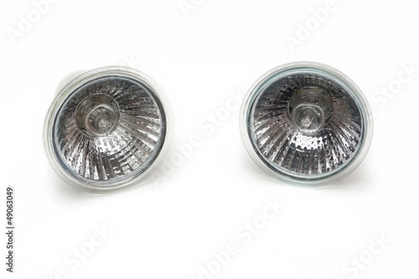 Fototapeta Halogen light bulb