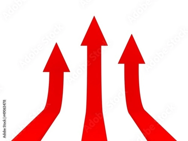 Fototapeta 3 Red Arrows