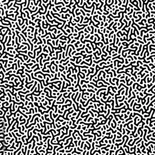 Obraz 抽象的な幾何学背景イラスト（チューリングパターン）