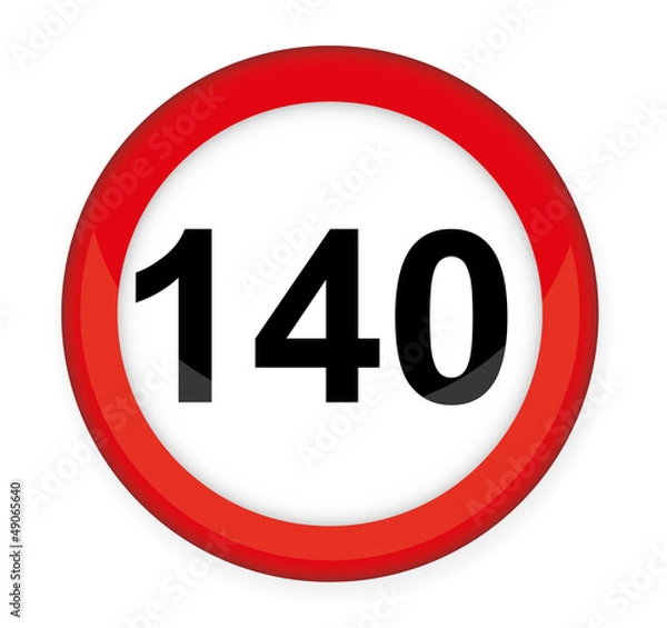 Fototapeta Glossy sign