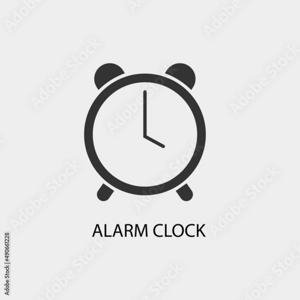 Obraz Alarm vector icon illustration sign