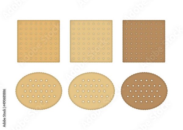 Fototapeta クラッカーとビスケット（JPEG）