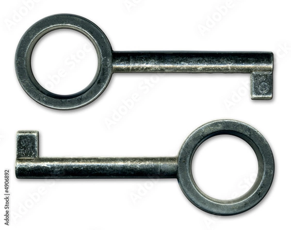 Fototapeta Old Rustic Keys