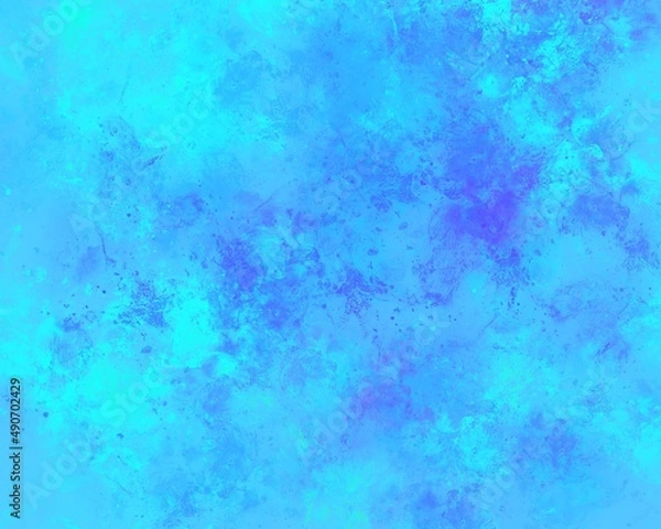 Obraz Abstract background blots wallpapers watercolors blue texture 