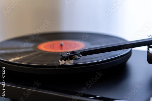 Obraz vinyl record player