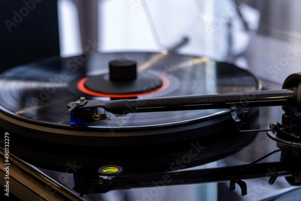 Obraz vinyl record player