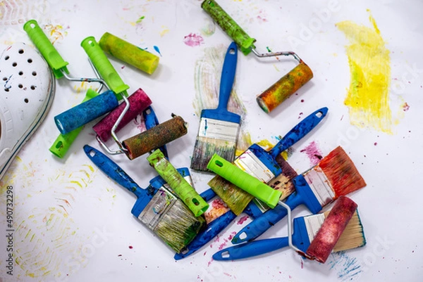 Obraz items for children's artistic creativity