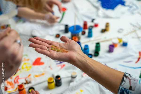 Obraz children's art master class in drawing