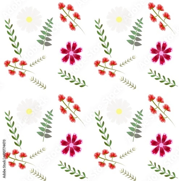 Obraz floral pattern
