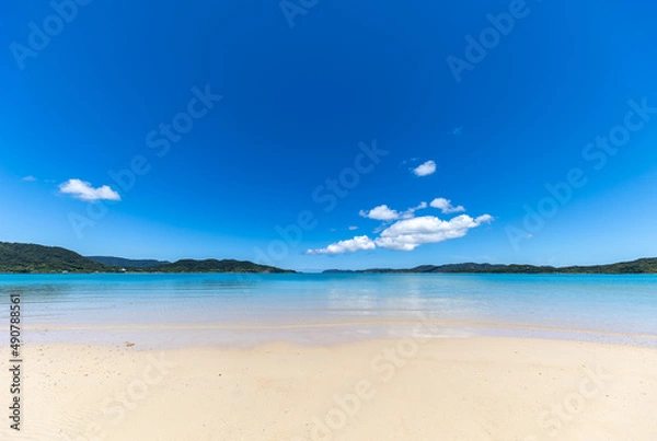 Fototapeta 奄美大島　龍郷町　赤尾木海岸