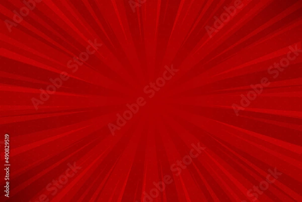 Obraz Comic Abstract Red Background