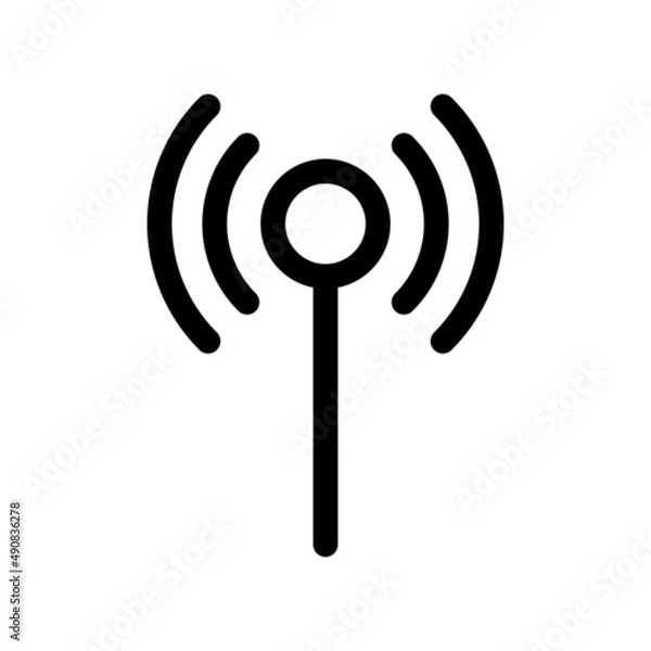 Fototapeta Wireless Icon Vector Illustration