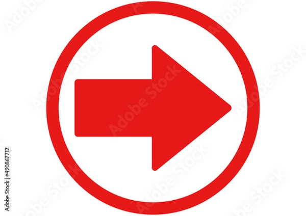 Fototapeta 矢印, 注目, 方向, ポイント, 目印, 進む, 記号, 右向き, 右方向, 右矢印, 右, 進行, ボタン, ポインター, 横, 手順, 順番, マーク, 素材, イラスト, 指示, 案内, 移動, 戻る, 誘導, まっすぐ, 道案内, 順路, 直線, 直進, 示す, かわいい, ポップ, 横向き, 方角, デザイン, おしゃれ, アイコン, 挿し絵, 可愛い, シンプル, ピクトグラム