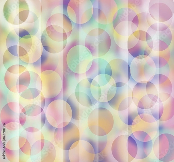 Obraz glowing circles