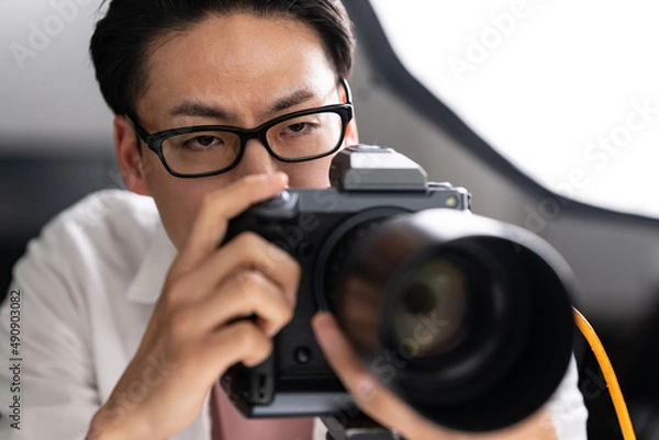 Fototapeta カメラマン・フォトグラファー・男性