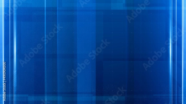Fototapeta Blue technology grid background.abstract virtual screen background