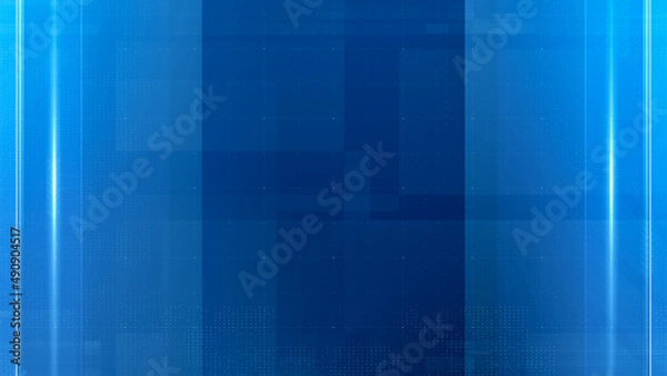 Fototapeta Blue technology grid background.abstract virtual screen background