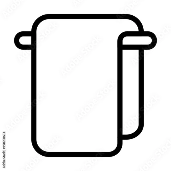 Fototapeta towel icon