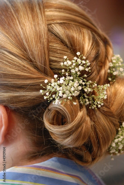 Fototapeta chignon blond