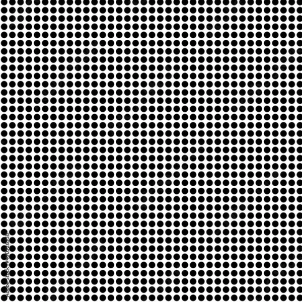 Fototapeta black and white dots