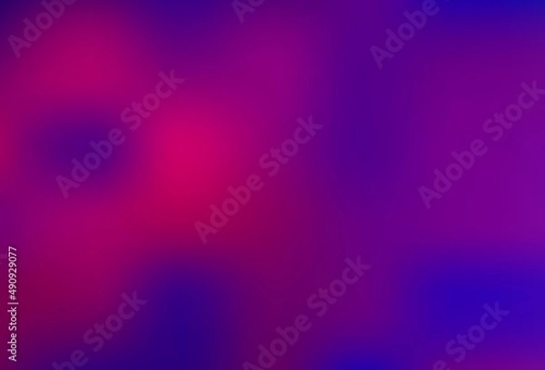 Obraz Dark Purple, Pink vector abstract blurred pattern.