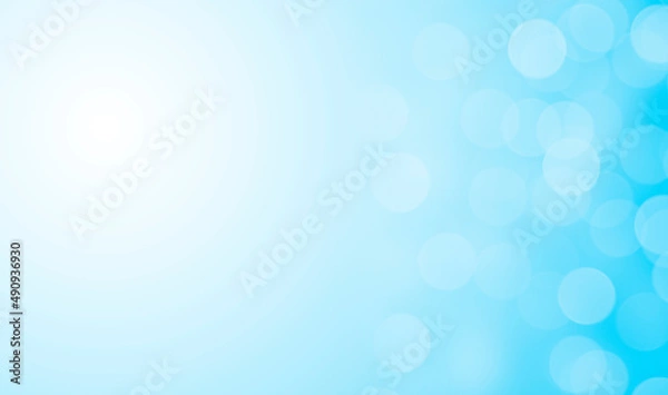 Obraz Abstract bokeh soft light for Christmas background.