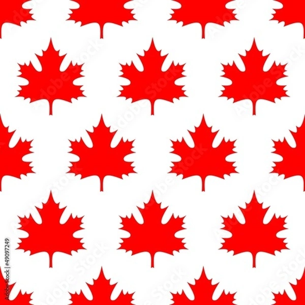 Fototapeta maple_leaf_wallpaper_positive