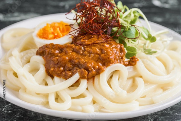 Obraz 肉味噌うどん