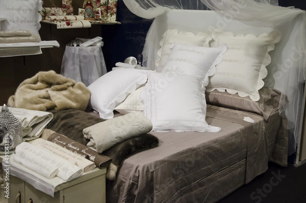 Obraz letto, cuscino