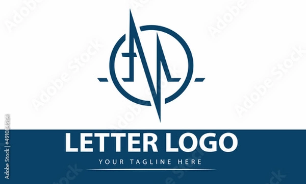 Fototapeta abstract business logo design