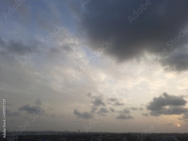 Obraz clouds in the sky