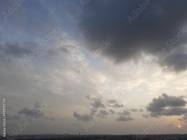 Obraz clouds in the sky