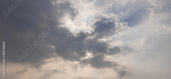 Obraz clouds in the sky