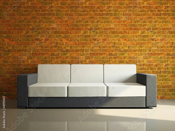 Obraz Livingroom with sofa