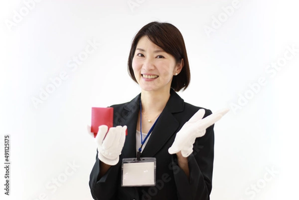 Fototapeta 女性社員イメージ