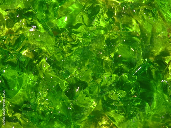 Obraz Green goo background texture