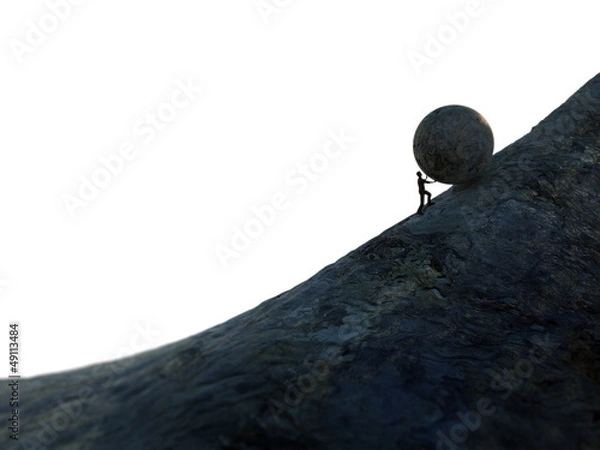 Fototapeta Sisyphus