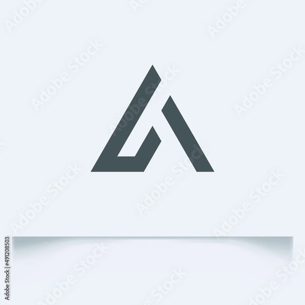 Fototapeta Later Logo Design template 