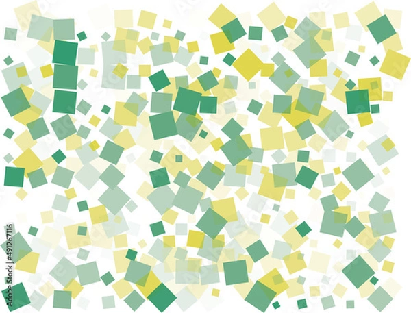 Obraz 背景　パターン　四角　ランダム